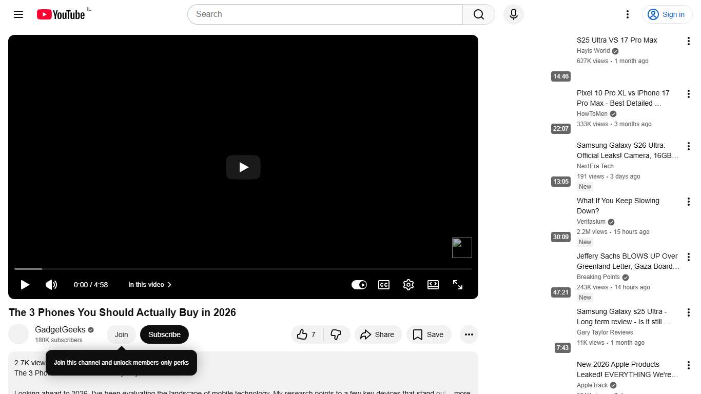The 3 Phones You Should Actually Buy in 2026 - YouTube